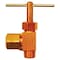 Homeplus+ ATC 1/4 in. 1/8 in. Brass Needle Valve 6JC052102421013 - alternate 1